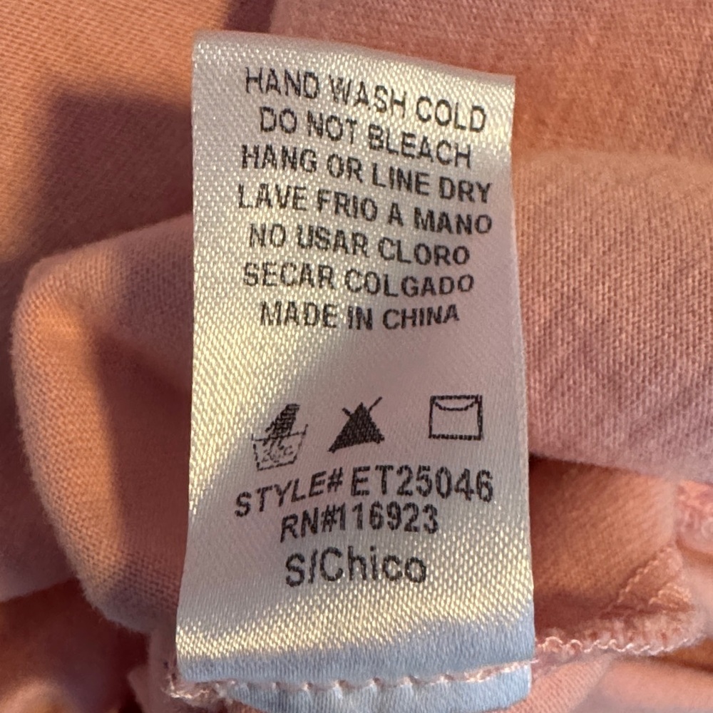 Easel Oversized Patchwork Button-Up Blouse - image 3